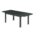 thumbnail image 5 of 9 Piece Dining Table Set with 6 Armless Chairs and 2 Arm Chairs, Rectangular Wood Dining Table, 5 of 8