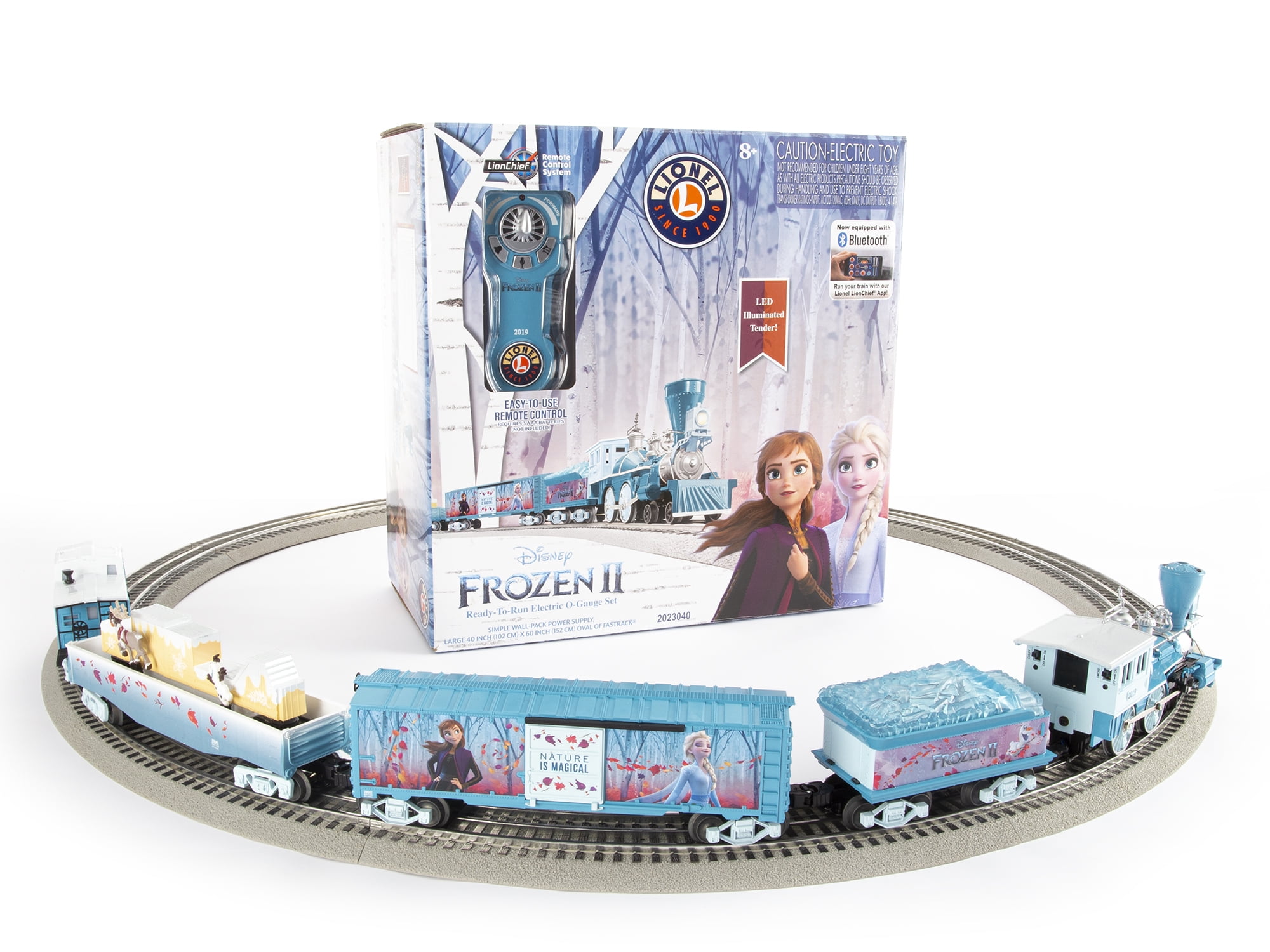 Lionel Disney Frozen II Electric O Gauge Model Train Set with ...