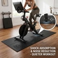 thumbnail image 4 of Treadmill Mat 68"x24" to 79"x35.5" Foldable Non-Slip Exercise Equipment Mat, Shock Absorbing Floor Protector for Walking Pad, Home Gym, Carpet & Hardwood Floors, 4 of 7