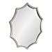thumbnail image 3 of Kate and Laurel Miroir d'Accent Rond Encadré Festonné, Diamètre 24 Pouces, Argent, 3 of 15