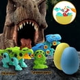 thumbnail image 4 of Dinosaur Toys – Stem Building Blocks Engineering Kids Toys Kit for 3,4,5,6 Years Boys and Girls – 2 Pack Multicolor Construction Dinosaur Toys and Eggs (2), 4 of 8