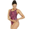 thumbnail image 6 of Sporti Wild Thing Wide Strap One Piece Swimsuit, High Cut, Unpadded, Athletic (Women’s), 6 of 11