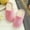 Pink, variant on Women Winter Warm Full Slippers, Soft Fleece Plush Lovers Home Slippers Indoor House Shoes Bedroom Slipper(Brown,42-43 Yards)
