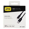 thumbnail image 2 of OtterBox USB-A to Lightning Cable, 2M / 6.6FT - Black, 2 of 5