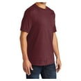 thumbnail image 4 of Mens Core Blend Cotton/Polyester Tee Shirt Athletic Maroon 3XL, 4 of 6