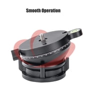 SUNWAYFOTO LB-68R 68mm 360°Panoramic Leveling Base Head for Tripod, 22 lbs (10kg) Load Capacity
