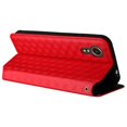 thumbnail image 4 of Funda tipo cartera para Samsung Galaxy Xcover 7, de cuero con estampado de rombos, s202412245474, 4 of 5