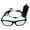 Grass Green, variant on Soumake Led El Wire Glasses Light Up Glow Sunglasses Eyewear Shades For Nightclub Party Fashion