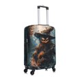 thumbnail image 4 of Luggage Cover Anti Scratch, Halloween Pumpkin Guitarist Elastic Suitcase Protector Suitcase Covers for Luggage Fits 18-32 Inch Luggage, 4 of 6