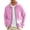 Pink, variant on GrmtClth Mens Hoodies Zipper Hooded Sweatshirt Trendy Casual Jackets Zip Up Lightweight Long Sleeve Sweatshirt Athletic Jacket With Pocket 2XL