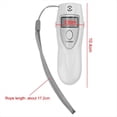 thumbnail image 4 of Alcoholímetro Digital LCD, Inhalador, Alcoholímetro Portátil para Seguridad en el Vehículo, Detector Digital de Alcohol., 4 of 5