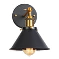 thumbnail image 6 of Aiwen Metal Light Fixture Industrial Wall Mounted Lamp Matte Black E26 Wall Sconce, 6 of 9