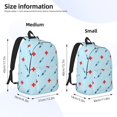 thumbnail image 2 of Easygdp Syringe And Red Cross Mochila de Lona Resistente para Laptop, Compatible con Laptops de 15 a 17 pulgadas, Ideal para Escuela, Trabajo y Viajes-Medium, 2 of 5