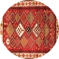 thumbnail image 1 of Ahgly Company Indoor Round Persian Orange Traditional Area Rugs, 7' Round, 1 of 1