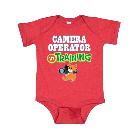 

Inktastic Future Camera Operator in Training Gift Baby Boy or Baby Girl Bodysuit