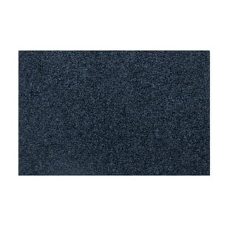 Wehilion Indoor Door Mat, Dust Removal and Wear-resistant Simple Water Absorption and Anti Slip Carpet, Size: 50*80, Black