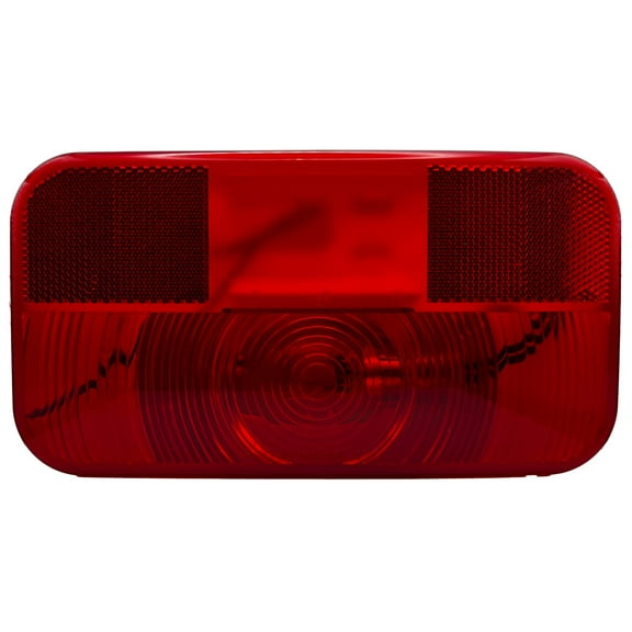 RV Designer L963 Incandescent Rectangular Tail Light with Reflex
