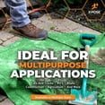 thumbnail image 6 of Xpose Safety Green Poly Tarp 10' x 20' - Multipurpose - 5 Mil Thick Polyethylene, 6 of 8
