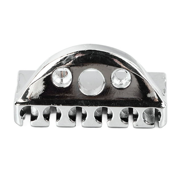 6 String Electric Guitar Bridge Locking Nut, Lightweight and Portable Headless Design, for Musical Instrument Accessories