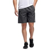 adidas Men’s Woven Active Short (Black/White Stripe, Medium)