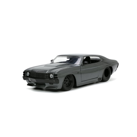 1971 Chevrolet Chevelle SS ~ Die Cast Car ~ 1:24 ~ Bigtime Muscle ~ Gray(Selections May Vary)