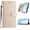 Gold, variant on For Google Pixel 8 Flip Phone Case,Anti-Scratch Silk Fabric Pattern PU Leather Flip Cover,Flip Foldable Kickstabd,With Card Slots,Shockproof Anti-fall Non-Slip Wallet Phone Case,Blue