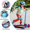 thumbnail image 3 of TELOLY Kids/Youth Knee Pad Elbow Pads for Roller Skates Cycling BMX Bike Skateboard Inline Rollerblading, Skating Scooter Riding Sports, 3 of 4