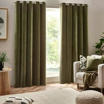 Yard Chenille Velvet Eyelet Curtains