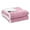 Pink, variant on Cozy Faux Fur Throw Blanket for Couch Warm Fuzzy Throw Blanket, Soft Plush Thick Bubble Blankets for Bedroom and Living Room, Furry Luxury Blanket for Winter & Fall, 50 x 60, Black