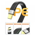 thumbnail image 2 of Short USB C to USB A Cable Fast Charging USB-A Female to USB-C Male, 2 of 9