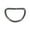 Gray, variant on Metal Non-Welded D-Ring Findings for Belts, Bags, Lanyards, and Leathercrafts - 3/4 Inch & 1 Inch Sizes in Packs of 20