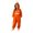 Z55-Orange, variant on LILIYA Halloween Jumpsuit for Little Girls, Halloween Pumpkin Theme Romper, Polyester Fleece Fabric, Warm Bodysuit for Trick or treating Celebration 8-9 Years