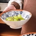 thumbnail image 6 of XINLTC 30oz Ceramic Ramen Bowls, Set of 2, Large Japanese Noodle Soup Bowls, Salad Serving Prep Dish, 6 of 8
