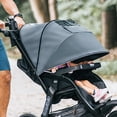 thumbnail image 5 of Chicco Activ3 Jogging Stroller Travel System, Includes Chicco KeyFit 30 Infant Car Seat with Base, Lightweight Aluminum Frame, Stroller and Car Seat Combo, Baby Travel Gear | Solar/Grey, 5 of 5