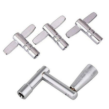 

4 Pcs Universal Drum Tuning Parts Drum Keys Set Standard Square Wrench 5.5mm
