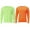 Safety Neon Green/Orange 2 Pcs, variant on High Visibility Safety Shirts Lightweight Long Sleeves Dry Fit Poly T-Shirt for worker Polyester Tee, Neon Green 4XL