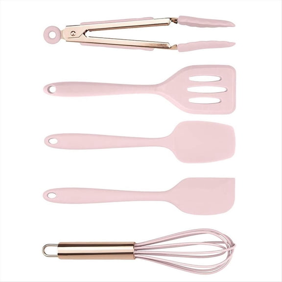 Rollbacks & More Silicone Cooking Utensils Kitchen Utensil Set for Nonstick Cookware