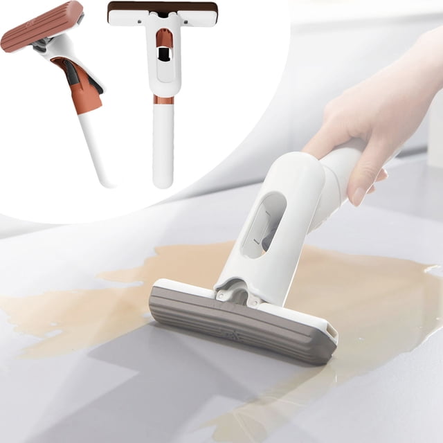Xihbxyly Esponja de Limpieza de Escritorio, Mopa Absorbente de Agua, Secado Rápido, Diseño Suave y Delicado, Absorción Multiefecto, Fácil de Usar, Flexible para Espacios Estrechos, Tamaño 27 X 15,5 C