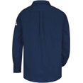 thumbnail image 2 of Bulwark Uniform Shirt - Long Sizes SLU8L Navy 2XL, 2 of 4