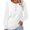 White, variant on Womens Tops Long Sleeve Shirts for Women, Women's Long Sleeve Tops Smocked Puff Sleeve Tops Casual Shirts Blouses Tops for Women Trendy Black L