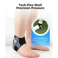 thumbnail image 5 of Excellten Adjustable Elastic Ankle Brace - Excellent Ankle Brace Sleeve Socks Support Uses Shell Precision Pressure - Help Straighten Ankles and Improve Alignment (2, Large), 5 of 8