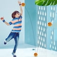 thumbnail image 4 of Espacial Con Agujeros Rebote PU Porosa Pelota Juguete Interactiva para Padres E Hijos Pelota Deportiva para Ejercicios (naranja) (Naranja), 4 of 9