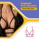thumbnail image 3 of Brassiere Material Premium Cupsess Lencería Firfieza Apasionada Misterioso Dulce Regalo Romántico Ambiente Moda Cupless Bras Rose Rojo Scienceny  XX000635-04, 3 of 6