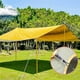 thumbnail image 5 of Jinyi 4 Pack Stretch Ss With Hooks 16cm Tarin Cam Tent With Awning, 5 of 5