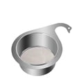thumbnail image 2 of Clearance! Kbndieu Kitchen Sink Strainer Basket, Hanging Stainless Steel Sink Drain Strainer Basket, Multifunction Sink Strainer Colander for Filter Kitchen Waste and Wash Vegetables Fruits (Small), 2 of 5