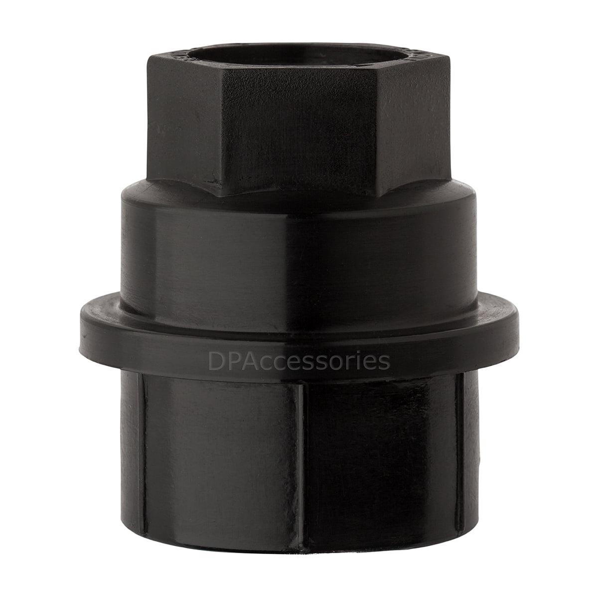 One New Black Plastic Wheel Lug Nut Cap Replaces GM 15646250 / Dorman