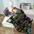 thumbnail image 5 of Autism Awareness Blanket Teen Autistic Gifts Autism Awareness Gifts Ultra Soft Cozy Lightweight Autistic Flannel Throw Blanket for Autistic Boys Girls 50"x60", 5 of 6
