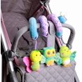 thumbnail image 4 of Asientos de coche, juguetes de espiral para bebés, accesorios de peluche para cochecitos, peluches para niños pequeños, juguetes colgantes para cuna de cochecito (azul cielo), 4 of 4
