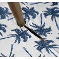 thumbnail image 3 of Vargottam Indoor/OutdoorTablecloth58x58 Inch SquareTablecloth with Umbrella Hole and Zip- Waterproof PatioTableCloths- TableCovers for Backyard RectangularTable- White2, 3 of 5