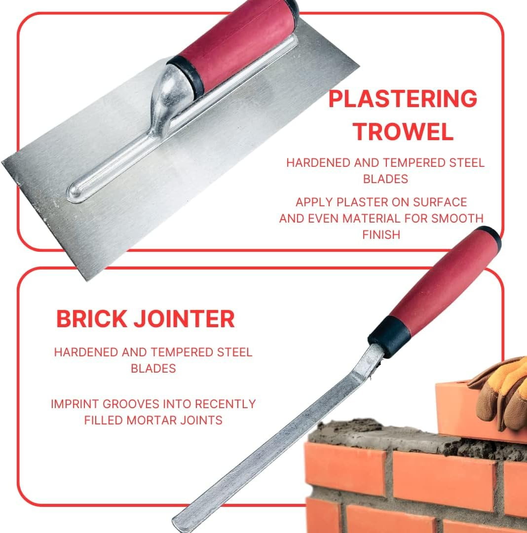 10" Pointing Trowel - Rubber Handle